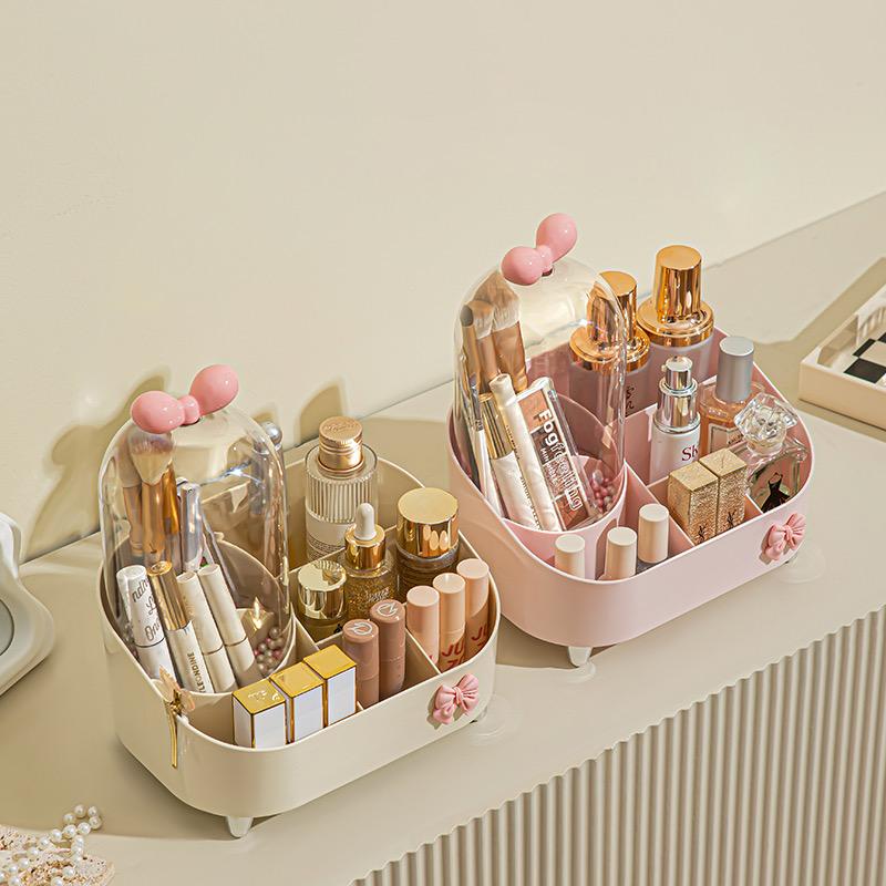 Multifunctional Makeup Storage Box-Pink
