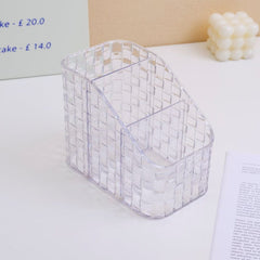 3 Slot Acrylic Brush Holder