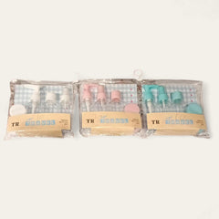 6 Pcs Travel kit Set Pink