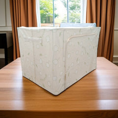 Foldable Clothes Storage Box (100L)-Light Green