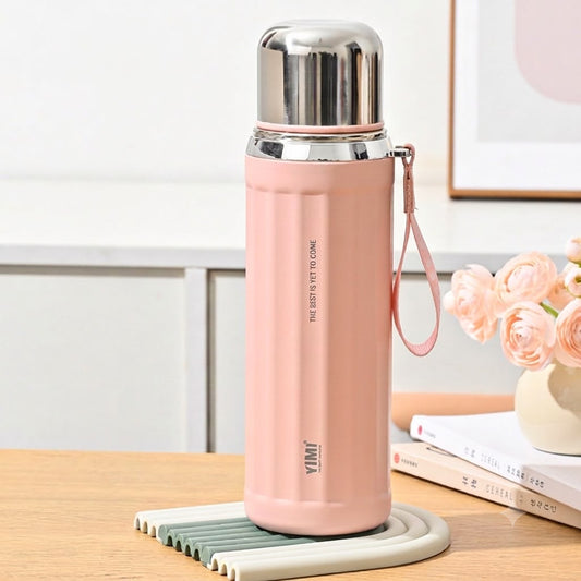 Double Wall Insulated Water Bottle 630ML-Pink