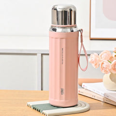 Double Wall Insulated Water Bottle 630ML-Pink