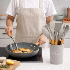 12 PCS Silicone Kitchenware Utensils Set (Light Grey)