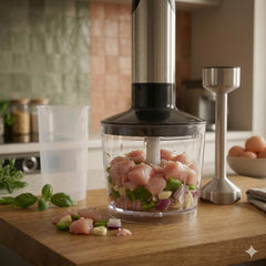 4 In 1 Hand Blender, Chopper and Beater