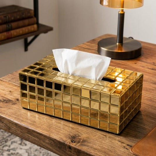 Luxury Mosaic Tissue Box