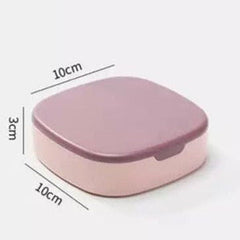 Mini Portable Travel Jewelry Box Pink