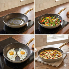 Marble Non Stick Frying Pan Light Green-26cm