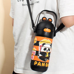 Rabbit Puzzle Design Water Bottle