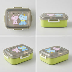 3 Compartment Stainless Steel Lunch Box