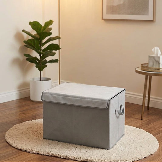 Collapsible Storage Box with Lid