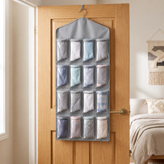 16 Pockets Hanging Closet Organizer
