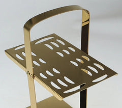 Single Pc Stainless Steel Cutlery Stand(Golden)