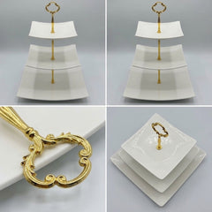 3 Tier Melamine Pastry Tray-D3