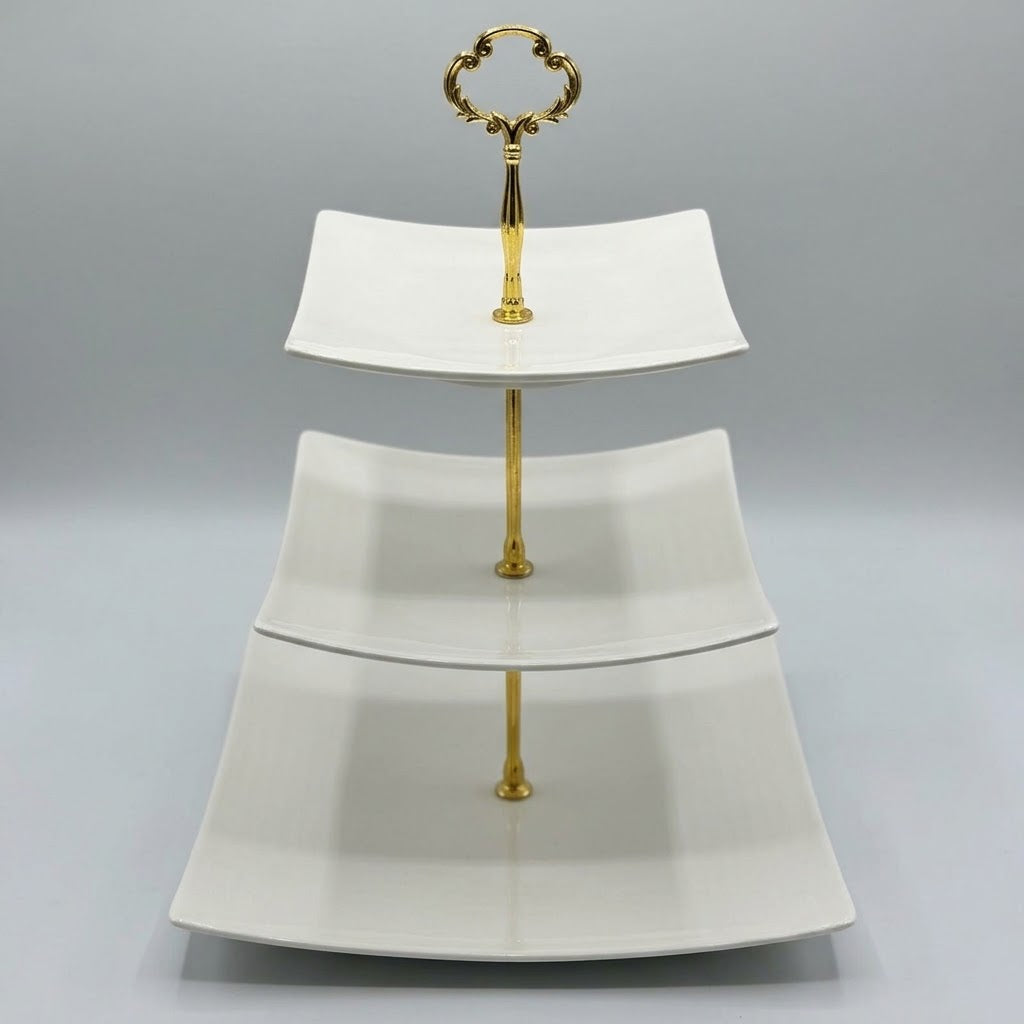 3 Tier Melamine Pastry Tray-D3