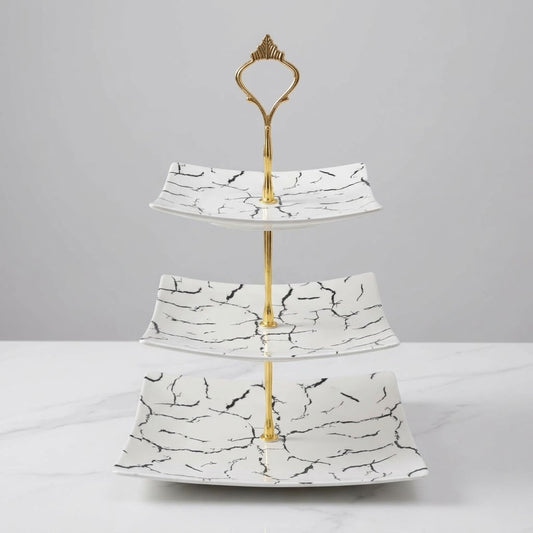 3 Tier Melamine Pastry Tray-D2