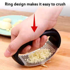Stainless Steel Garlic Press