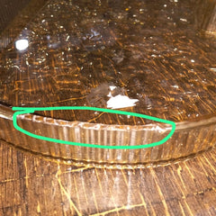 Minor Damage Acrylic Deer Serving Oval Tray