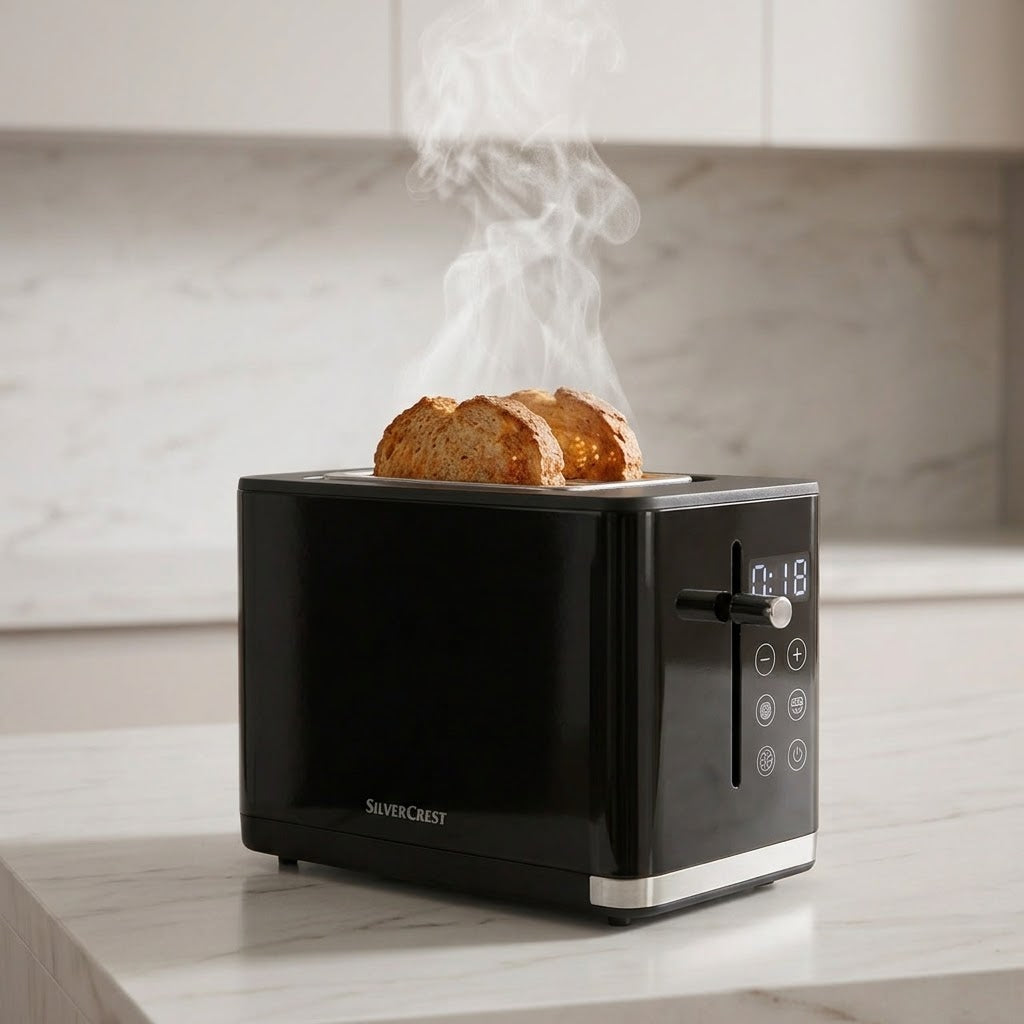 Silver Crest 2-Slice Digital Toaster
