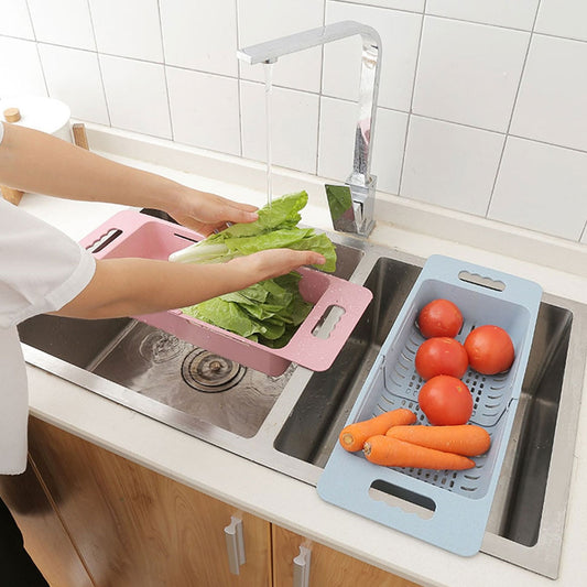 Plastic Expandable Storage Basket