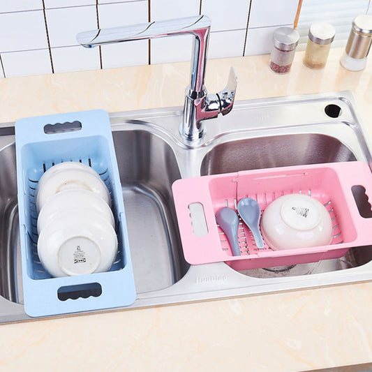 Plastic Expandable Storage Basket