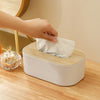 Premium Tissue Box Holder-White