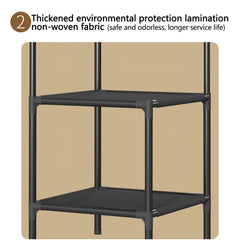 Multi Layer Cloth Corner Rack