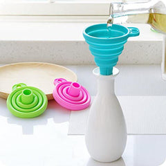 Silicone Collapsible Foldable Funnel