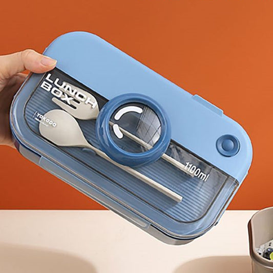 Camera Design Lunch Box-Blue