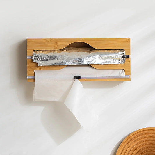 2 in 1 Foil and Plastic Wrap Dispenser