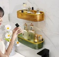 Acrylic Wall Mounted Storage Shelf (Without Tape)