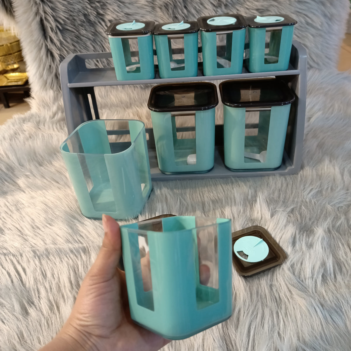 Spice Jar and Canister Set