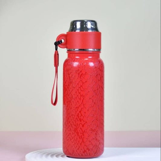 Snake Pattern Insulated Water Bottle