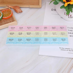 21 - Grid Pill Medicine Box Organizer