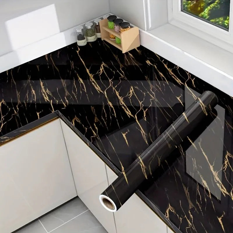 Marble Printed Self-Adhesive Sheet