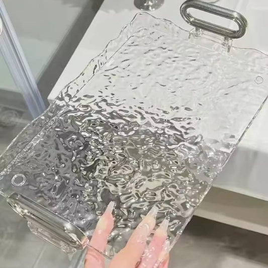 1 Pc Luxurious Acrylic Serving Tray