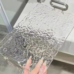 1 Pc Luxurious Acrylic Serving Tray