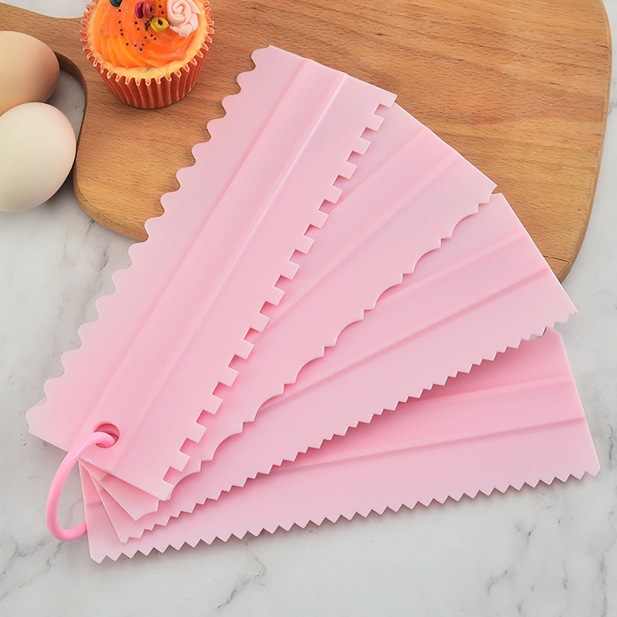 4 Pcs/set Cake Scraper