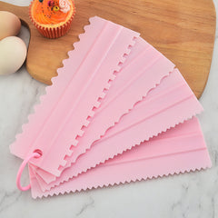 4 Pcs/set Cake Scraper