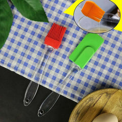 Pack Of 2 Spatula and Oil Brush -S