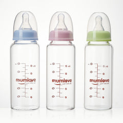 Mumlove 150 ML Glass Feeding Bottle