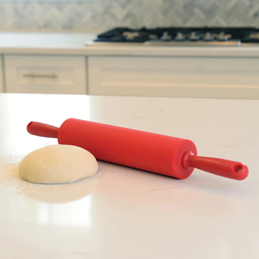 Silicone Rolling Pin -Red