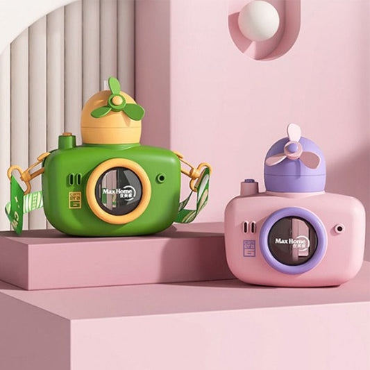 Camera Shape Water Bottle-Green