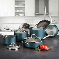 Danny Home Cookware Set 12pcs-Green