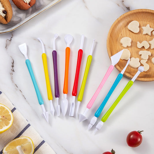 6 Pcs Fondant Cake Decorating Tools