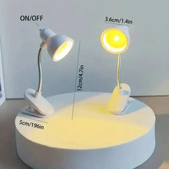 Mini Book Light Lamp-White