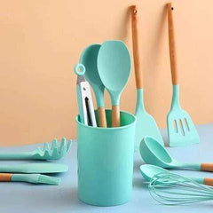 12 PCS Silicone Cooking Utensils Set-Large