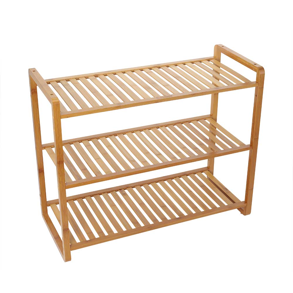 3 Tier Wooden Shoe Rack