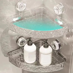 Acrylic Bathroom Corner Shelf