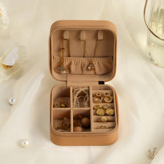 Mini Portable Travel Jewelry Case