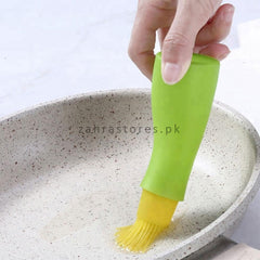 1 Pc BBQ Silicone Oil Bottle Brush